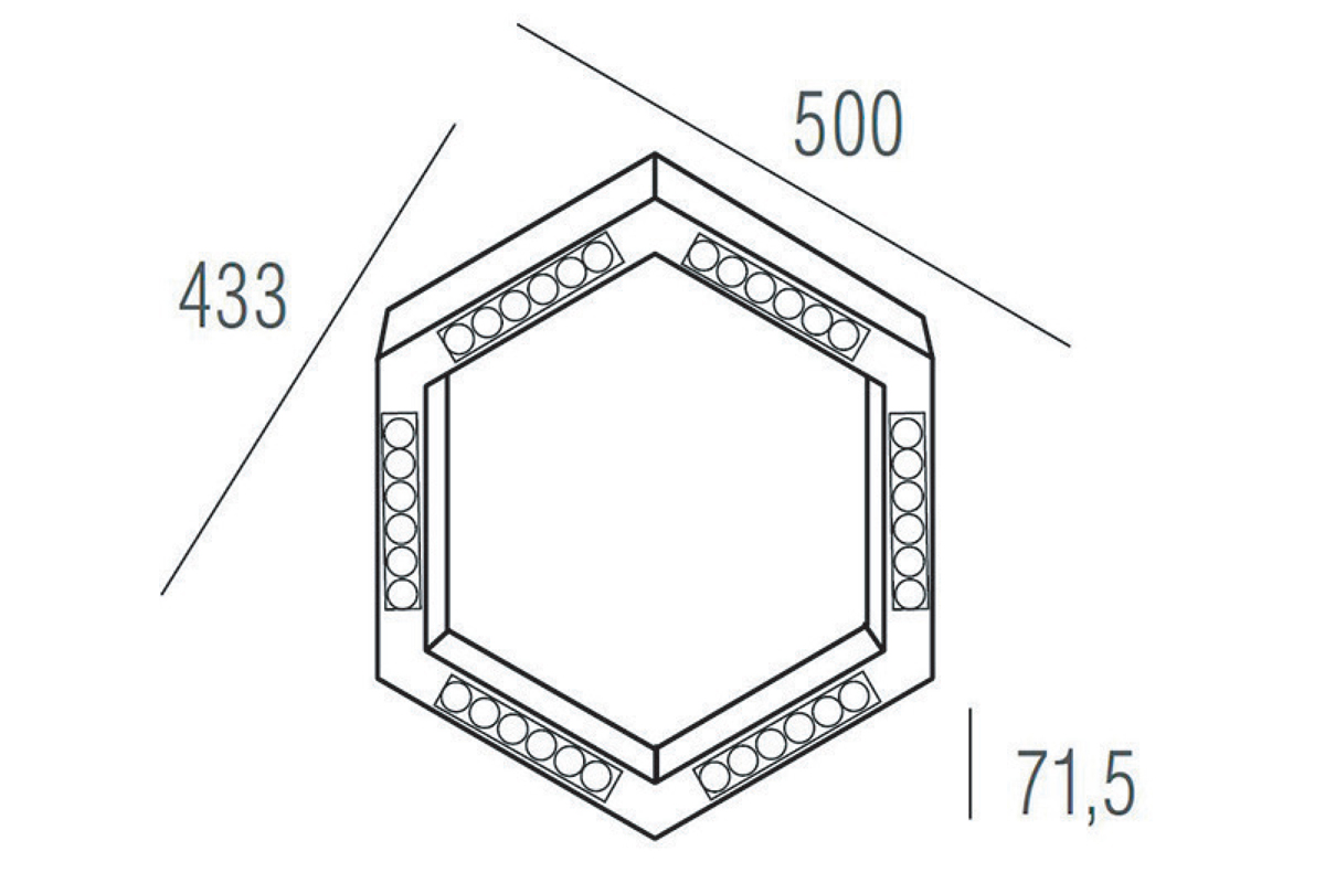 Подвесной светильник Donolux Eye-hex DL18515С111B36.34.500WB в Санкт-Петербурге