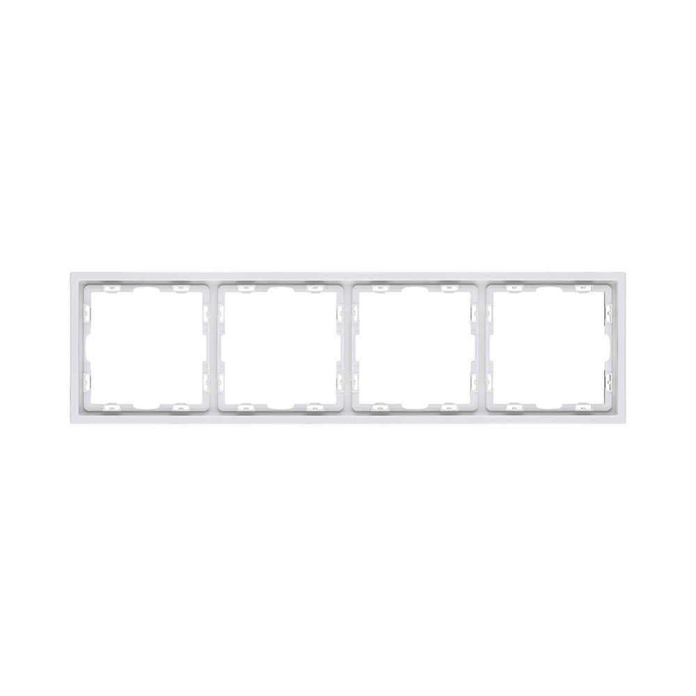 Рамка 4-постовая, белый глянцевый Kollinger Eclipse EC4WG в #REGION_NAME_DECLINE_PP#