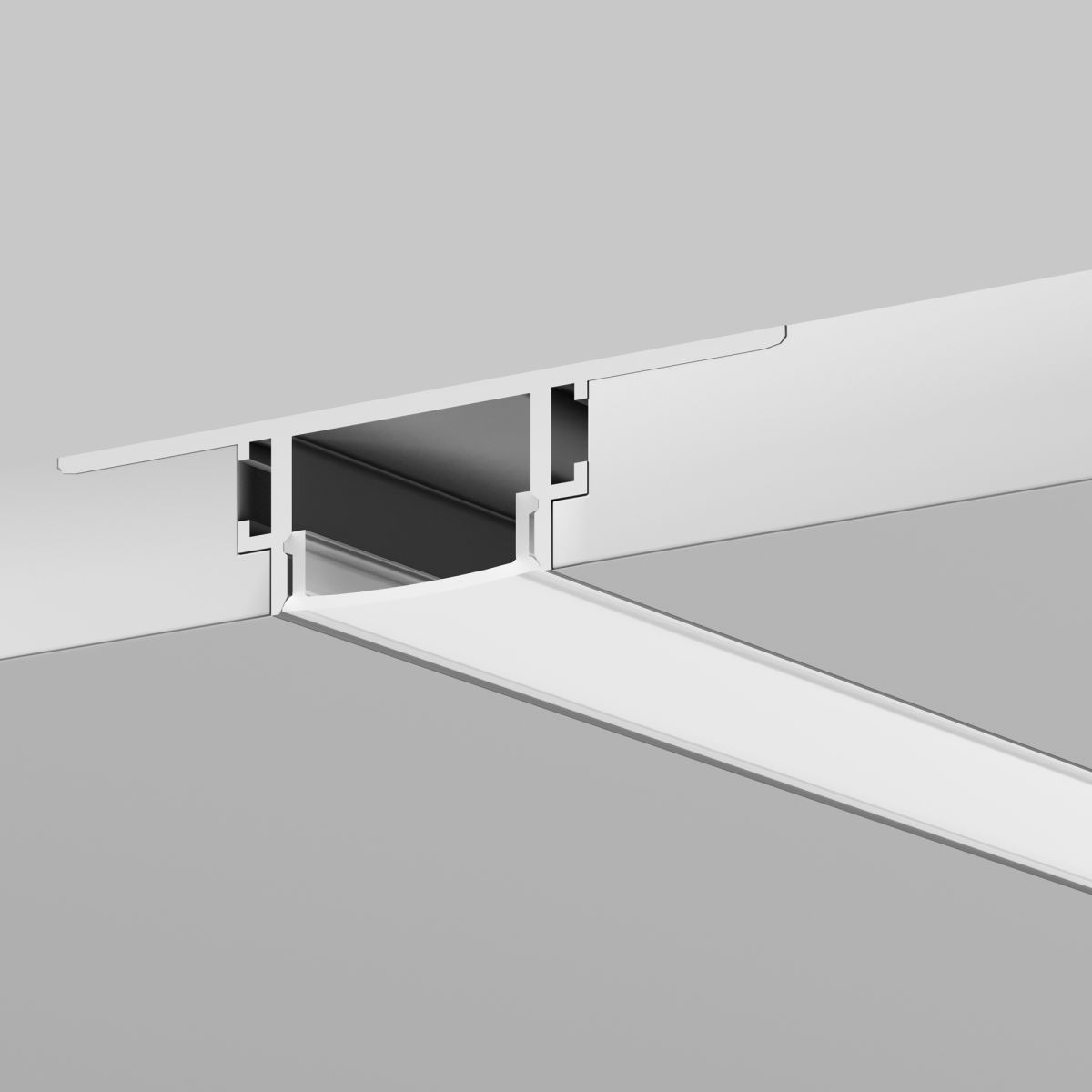 Рассеиватель для профиля 61×14 Maytoni Led Strip ALM-6114-O-DF-10M 642015 в Санкт-Петербурге