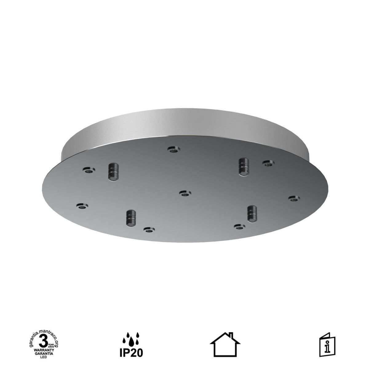 Основание потолочное 8L Mantra Modular Light Florones 9367 в #REGION_NAME_DECLINE_PP#