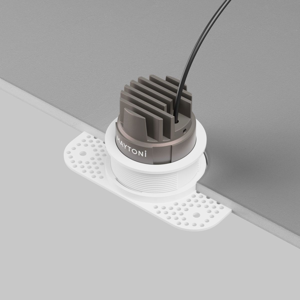 Встраиваемый светильник Maytoni Technical Dip T DL128-10W3K-TRS-B в Санкт-Петербурге