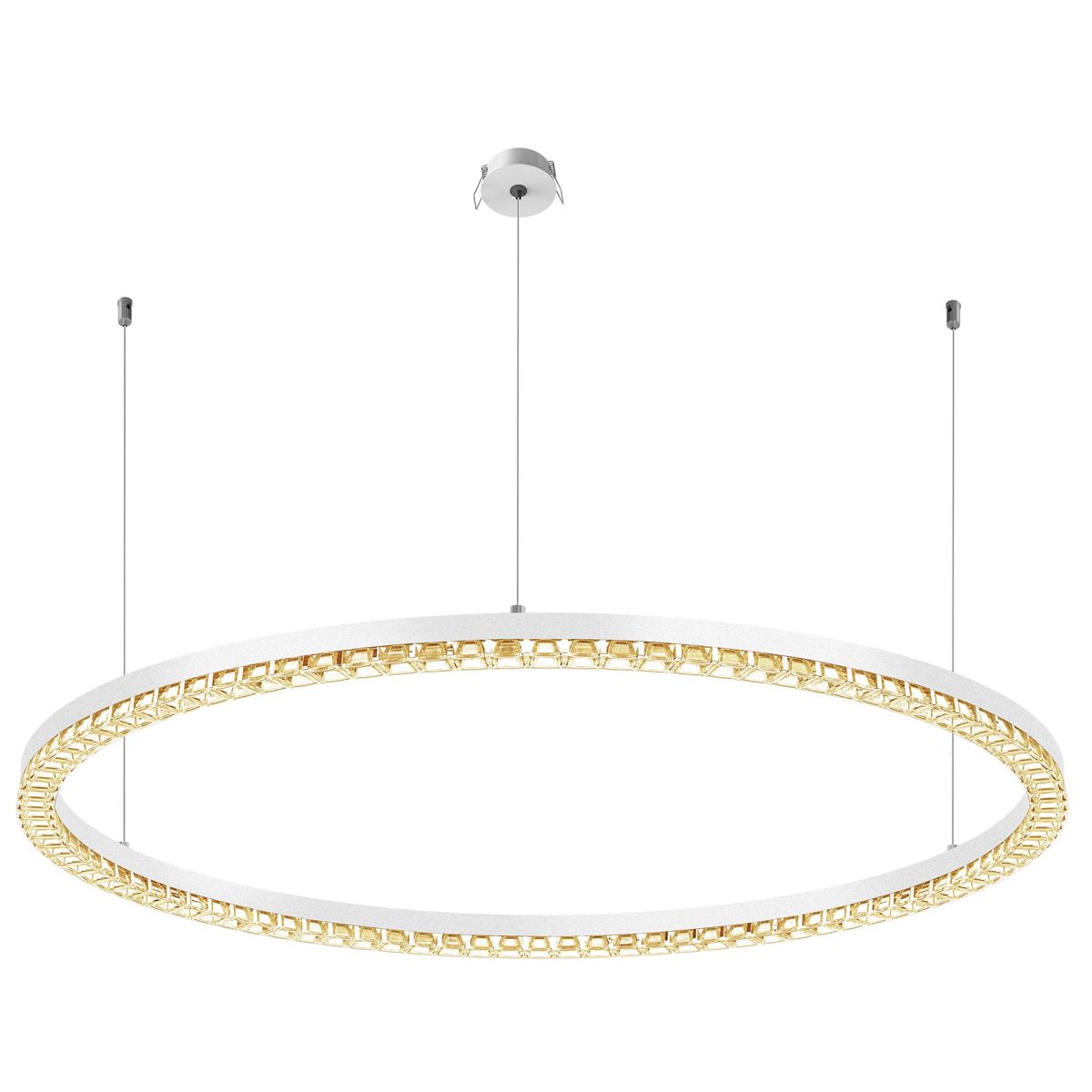 Подвесная люстра Arlight SP-DIAMOND-R1050-60W Day4000 (WH, 45 deg, 230V, TRIAC) 054498 в Санкт-Петербурге