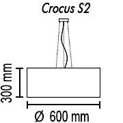 Подвесной светильник TopDecor Crocus Glade S2 01 329g в Санкт-Петербурге