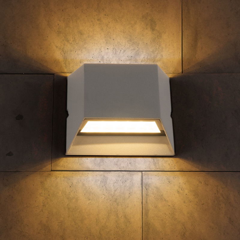 Уличный настенный светодиодный светильник Elektrostandard 1614 Techno LED Ofion Double 4690389086076 в Санкт-Петербурге