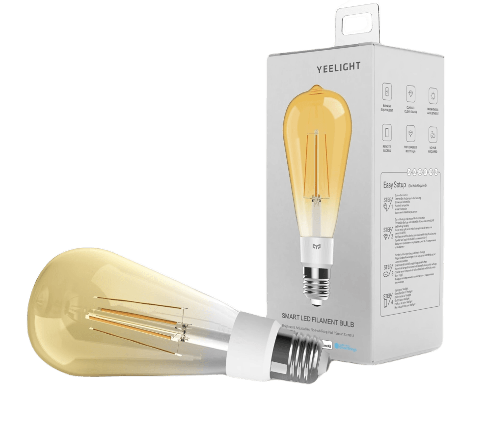 Умная светодиодная филаментная лампа Yeelight Smart LED Filament Bulb ST64 E27 6W 2000K YLDP23YL в Санкт-Петербурге