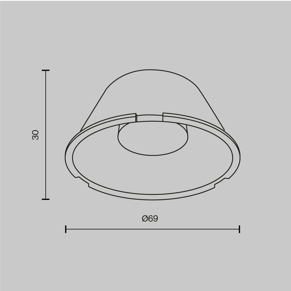 Линза Maytoni Focus Led LensD69-24 в Санкт-Петербурге