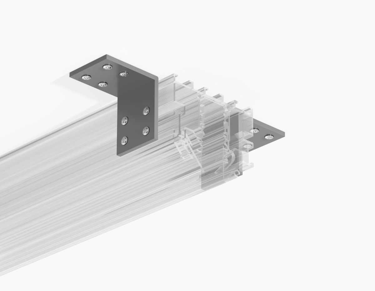 Уголок для закладных профилей Magnetic standard 48V 10mm 2шт Ambrella Light Track System GL2020 в #REGION_NAME_DECLINE_PP#