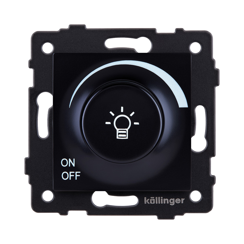 Светорегулятор универсальный 500W, черный Kollinger REA-027BK для Aspekt, Eleganz, Reflex в #REGION_NAME_DECLINE_PP#