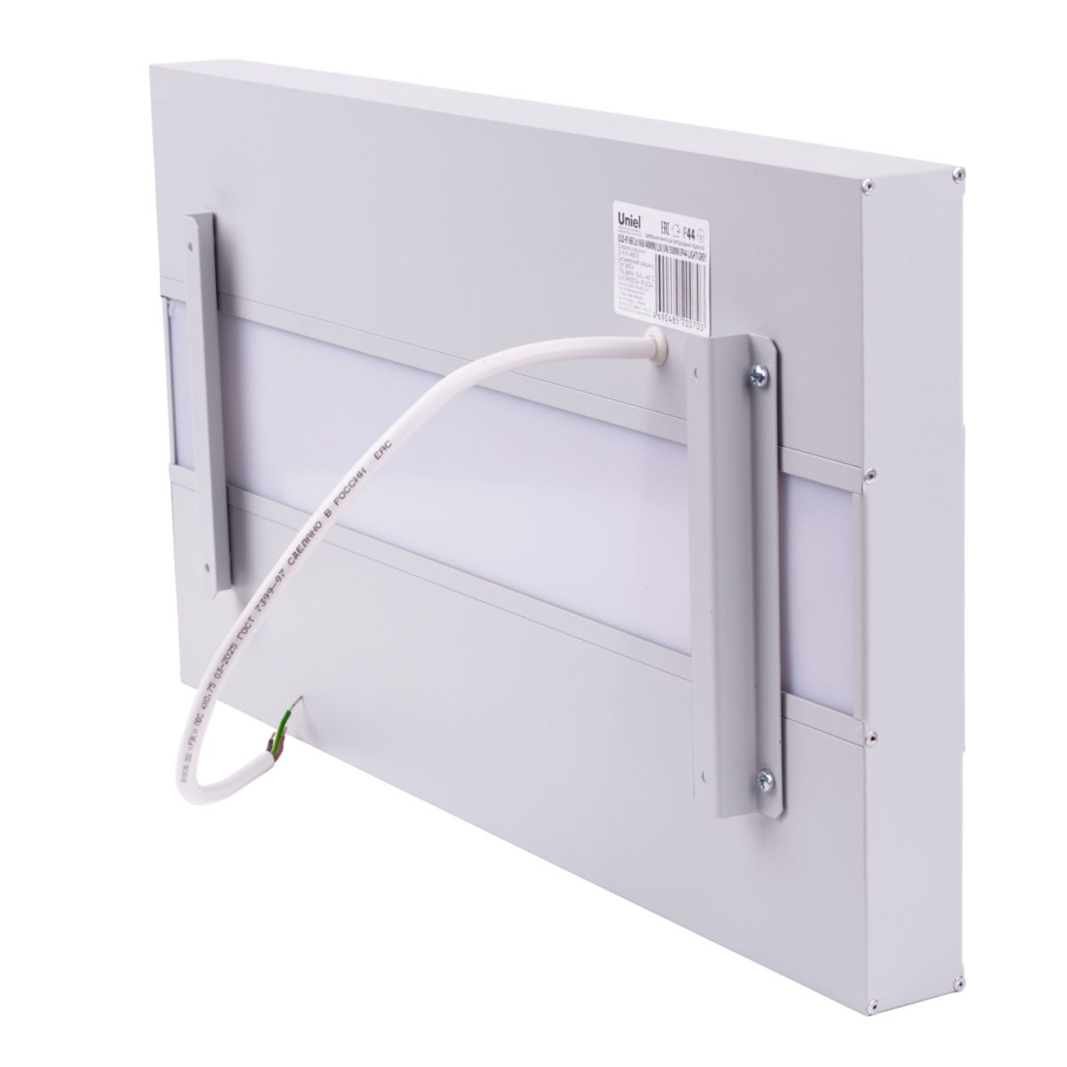 Светодиодная панель Uniel UL-00012590 ULO-K16B 2x16W/4000K/L50 5W/3000K IP44 LIGHT GREY в #REGION_NAME_DECLINE_PP#