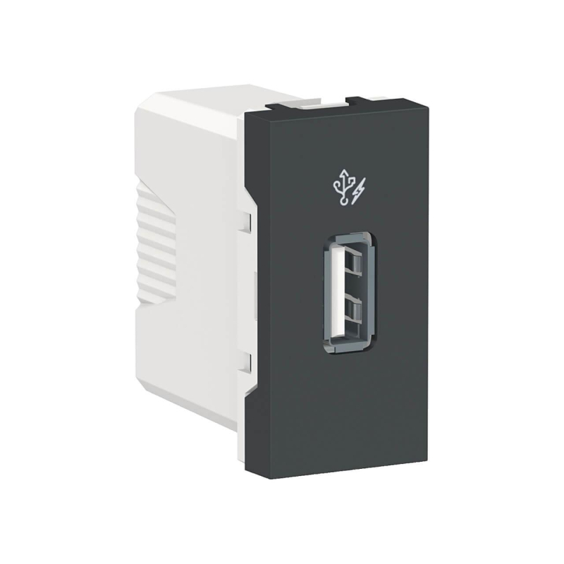 Розетка компьютерная USB Schneider Electric Unica New Modular NU342854 в Санкт-Петербурге