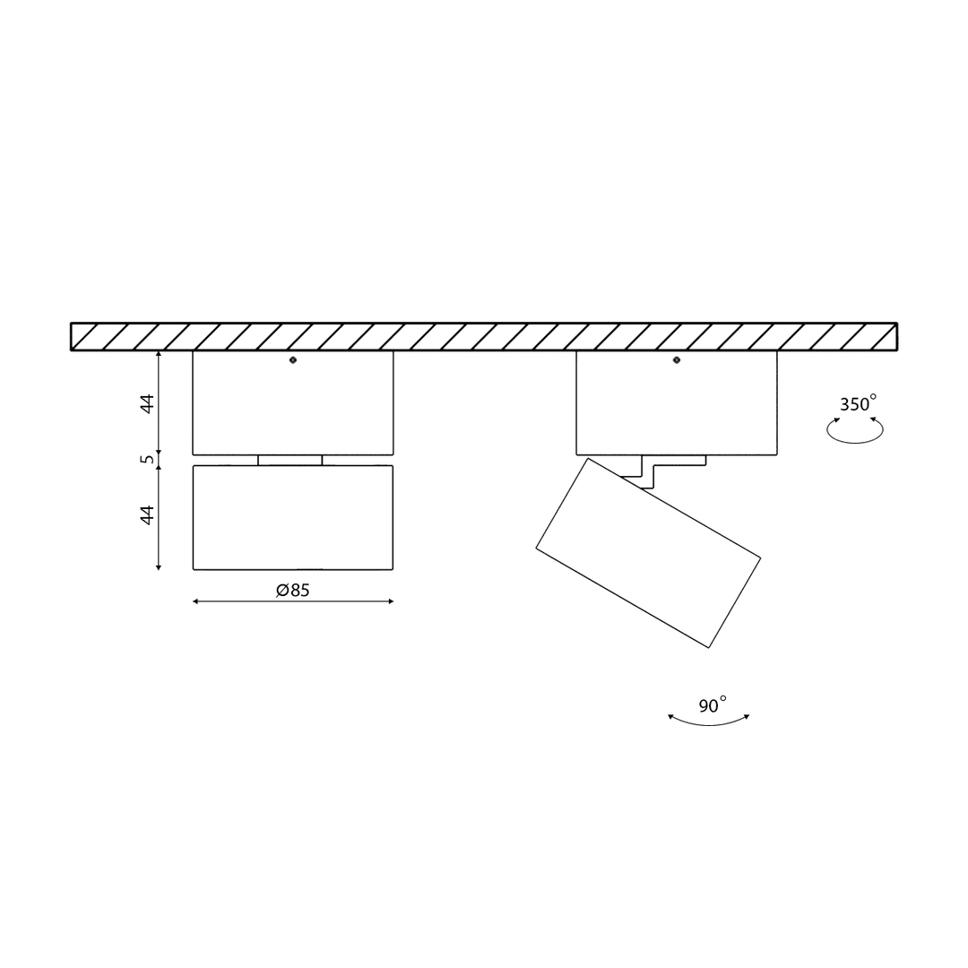 Спот DesignLed T003112-MZ-12-BL-WW 002890 в Санкт-Петербурге