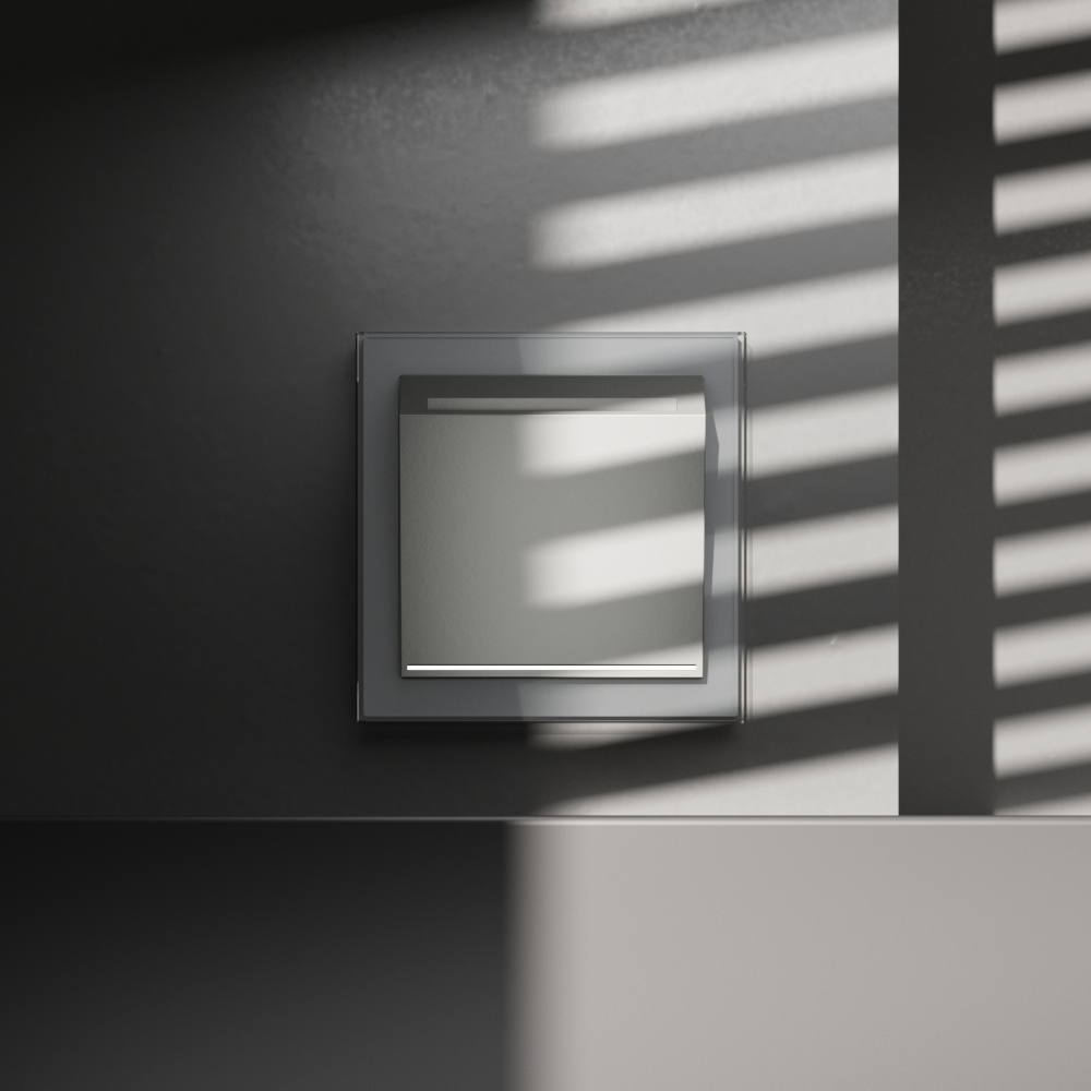 Выключатель встраиваемый Voltum S70 карточный 16А, (сталь) VLS010705 в Санкт-Петербурге