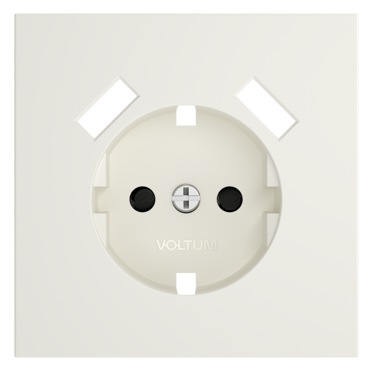 Накладка для розетки с заземлением и защитными шторками, с USB A+A Voltum S70 (хлопок) VLS000913 в Санкт-Петербурге