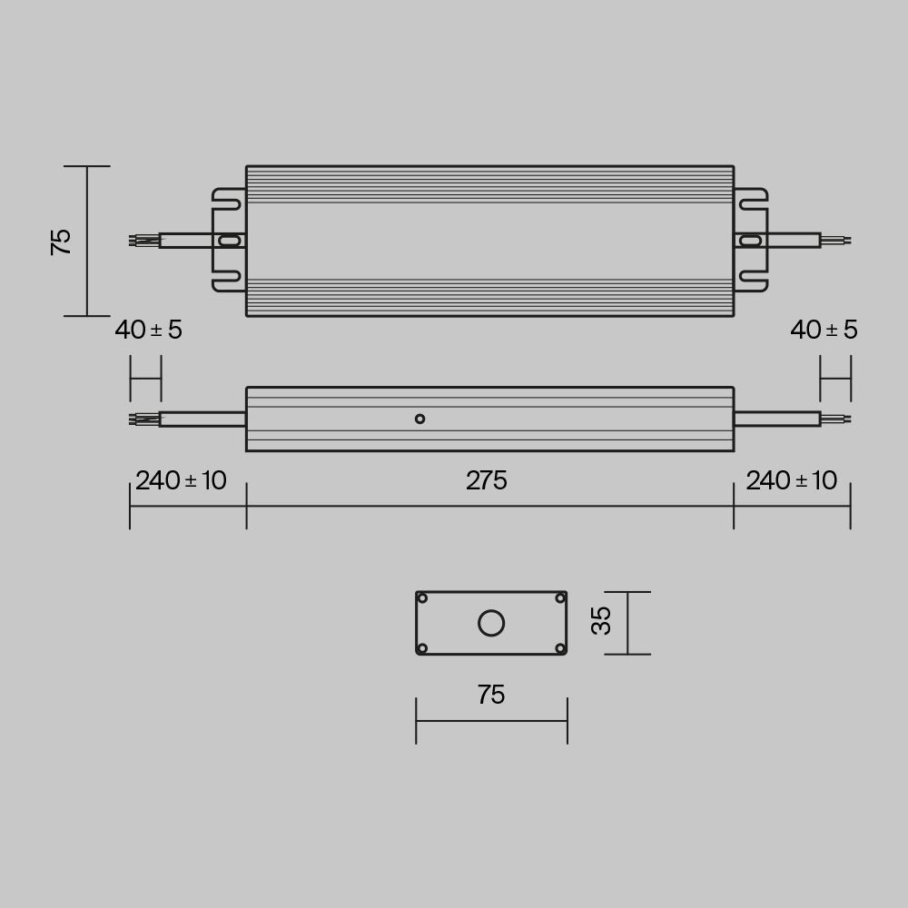 Блок питания Maytoni Power Supply Magnetic PSL008-300W-48V-IP67 в Санкт-Петербурге