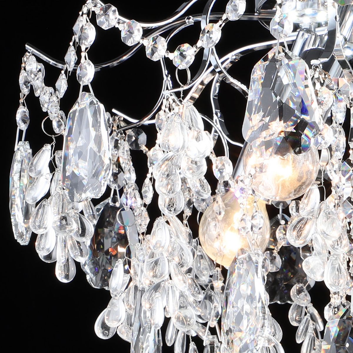 Потолочная люстра Reluce 27620-0.3-5+5 CH+CLARE в Санкт-Петербурге