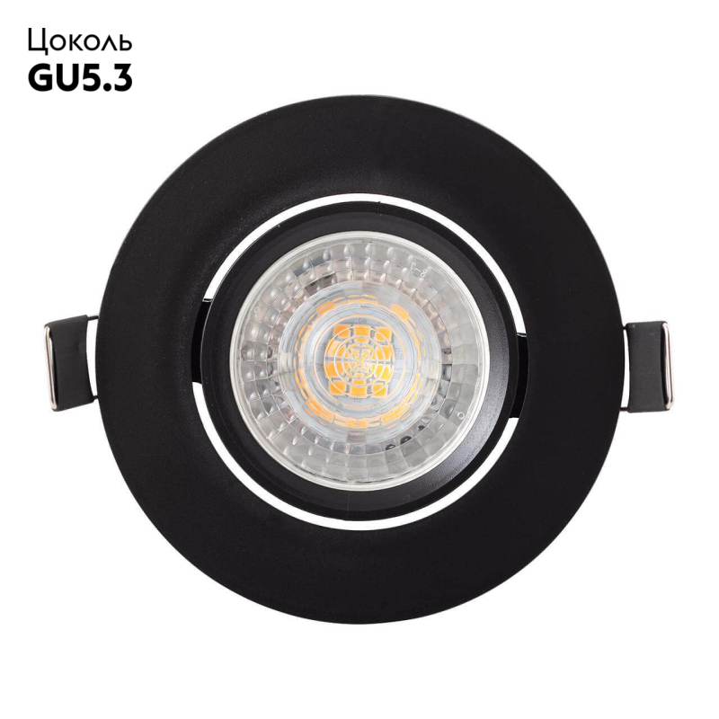 Встраиваемый светильник Denkirs DK3020-BK в #REGION_NAME_DECLINE_PP#