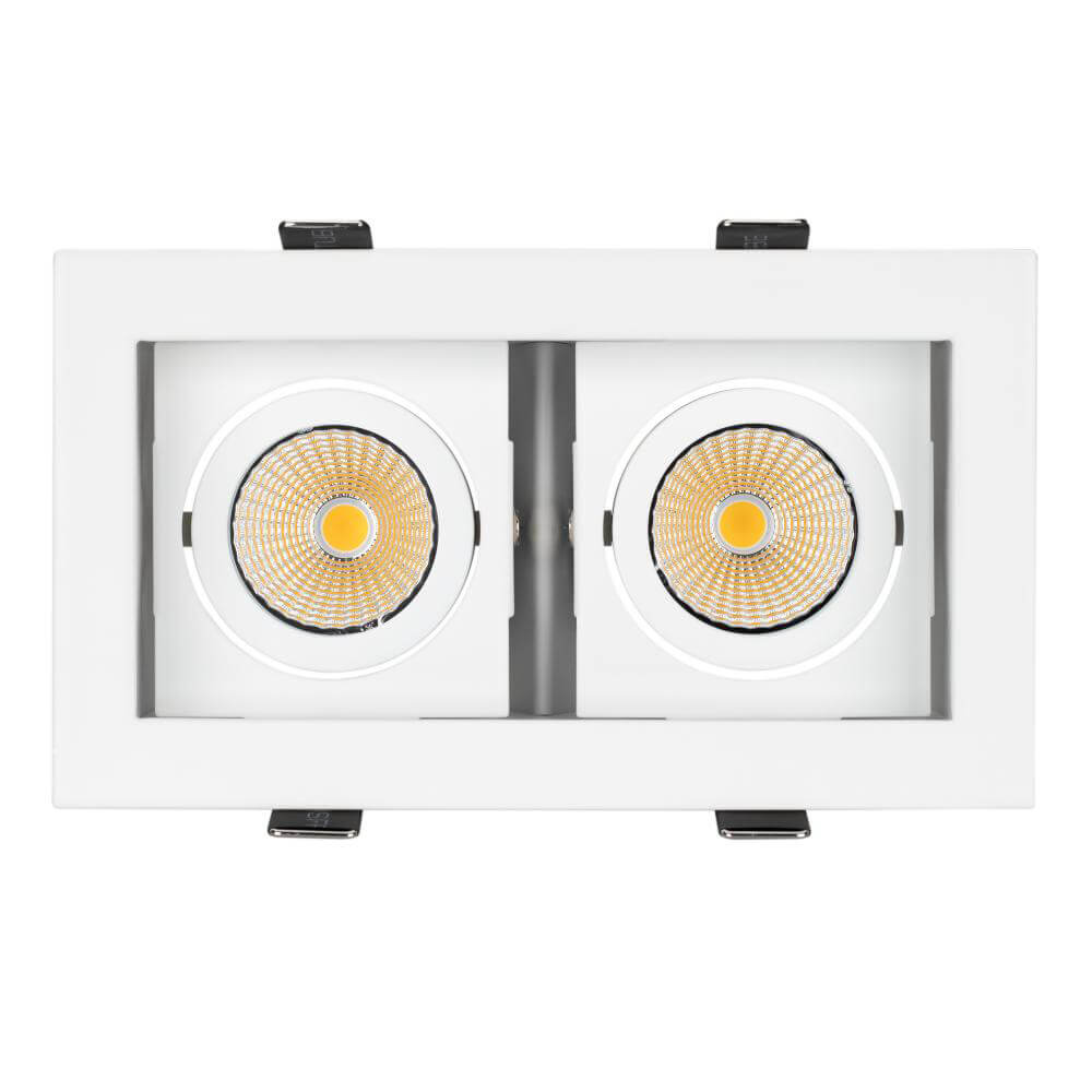 Встраиваемый светильник Arlight CL-KARDAN-S180x102-2x9W White 024128 в Санкт-Петербурге