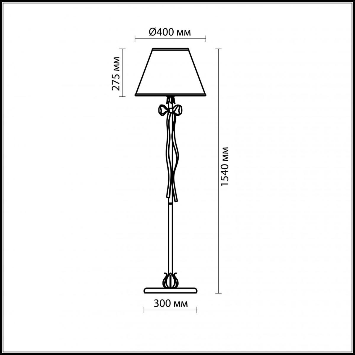 Торшер Odeon Light Esteli 2527/1F в Санкт-Петербурге