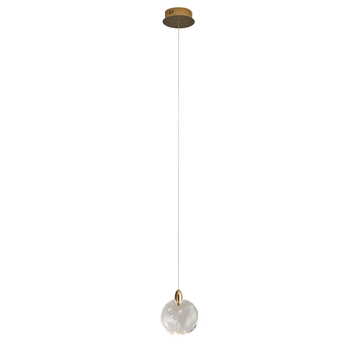 Подвесной светильник Delight Collection OD2440-1 gold/clear в Санкт-Петербурге