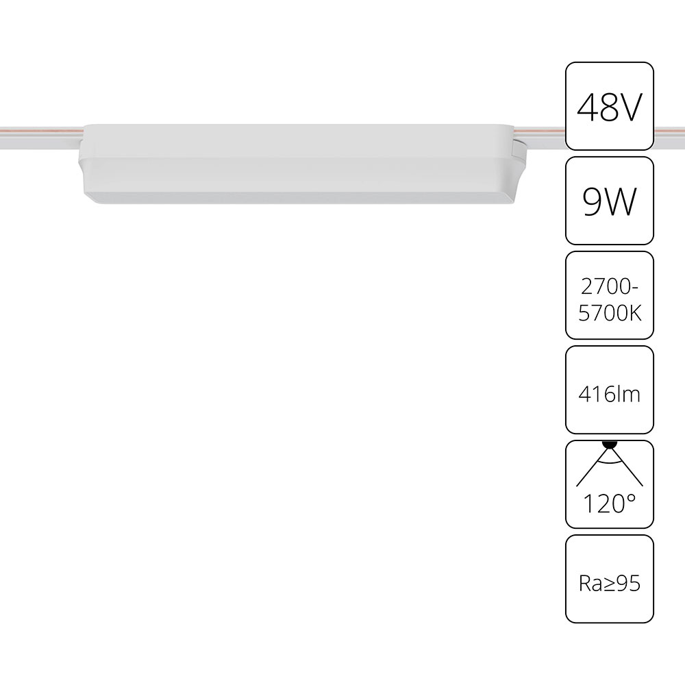 Трековый магнитный светильник Arte Lamp Rapid A2953PL-1WH в Санкт-Петербурге