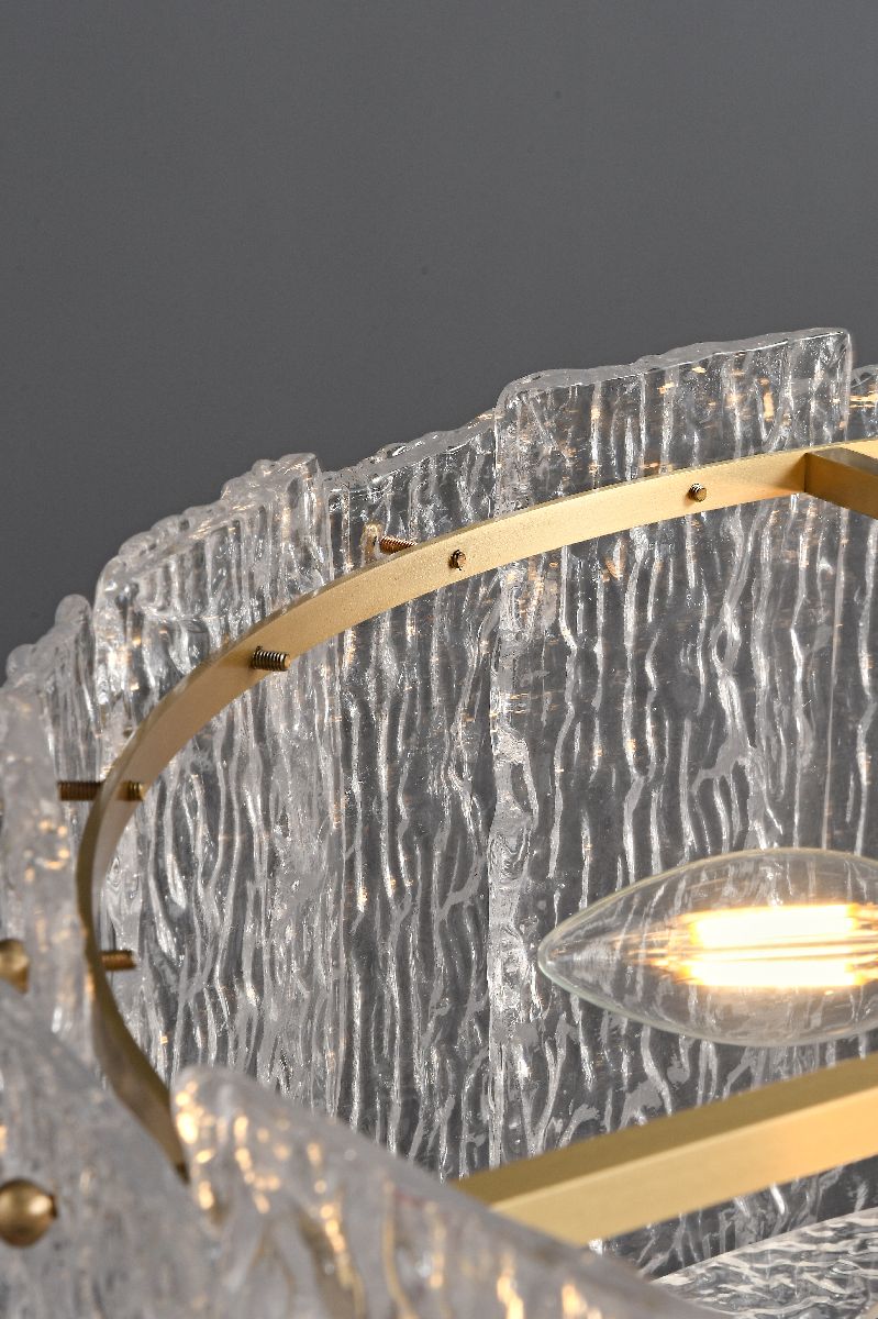 Потолочная люстра iLamp Manhattan C6315-D600 BR в Санкт-Петербурге