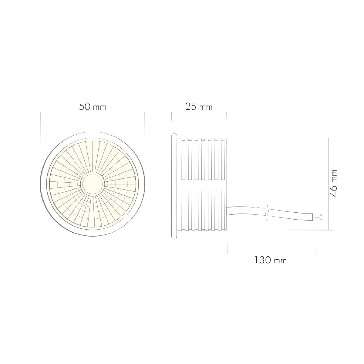 Светодиодный модуль Denkirs Slim Led DK4000-8W dim в Санкт-Петербурге