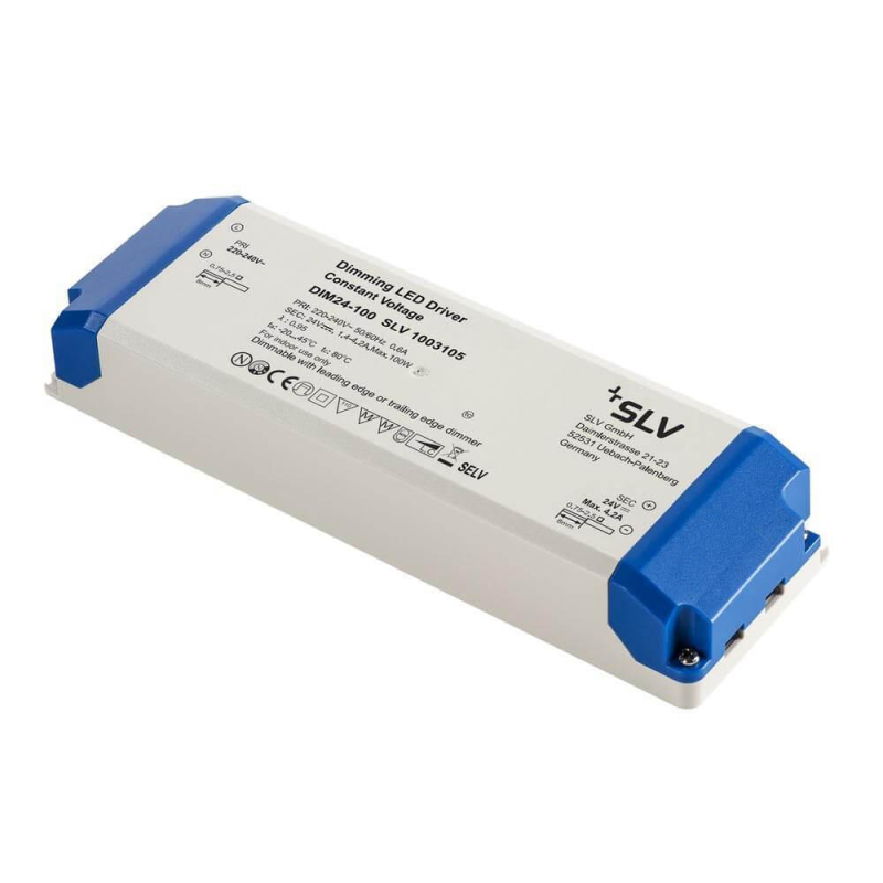 Блок питания SLV 24V 100W IP20 1,4-4,2A 1003105 в Санкт-Петербурге