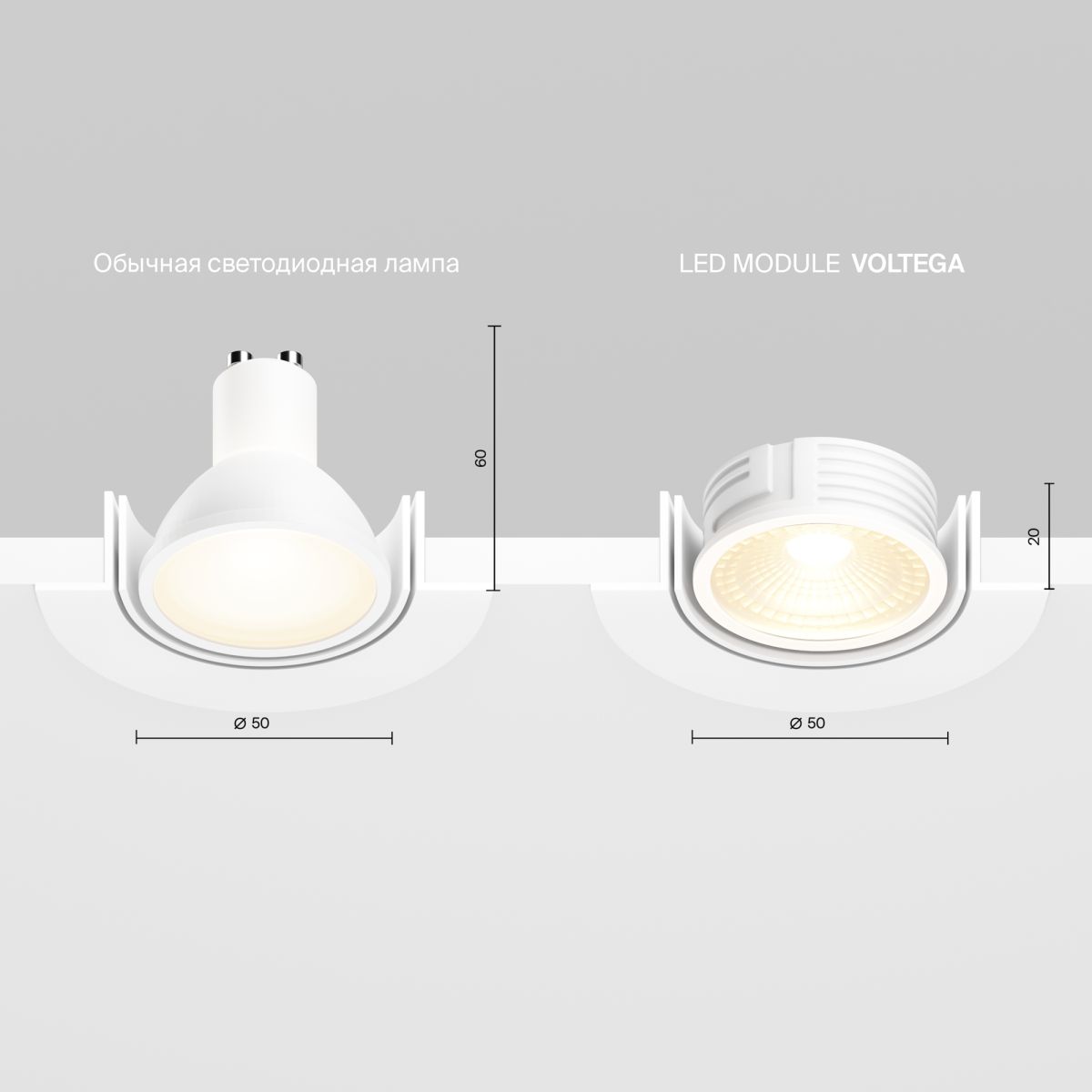 Светодиодный модуль Voltega Module LED 7W 2700K 7203 в Санкт-Петербурге