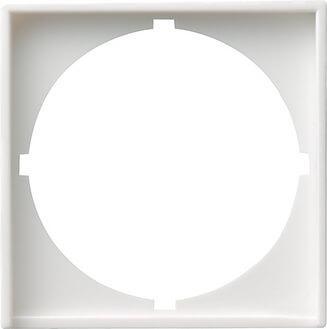 Рамка адаптерная Gira System 55 для устройств с накладкой 50x50 чисто-белый глянцевый 028103 в Санкт-Петербурге