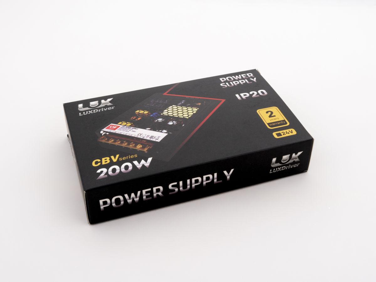 Блок питания LEDS POWER LUXDriver 200Вт 24В 003337 в Санкт-Петербурге