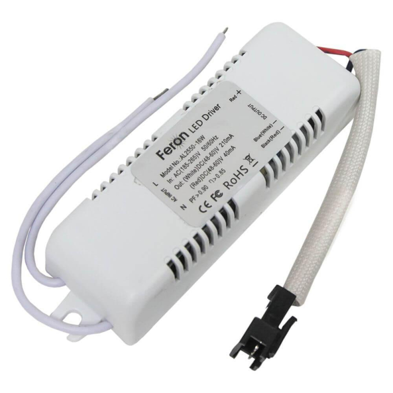 Драйвер для светодиодного светильника Feron 28-42V 9-12W IP20 0,28A LB0154 21634 в Санкт-Петербурге
