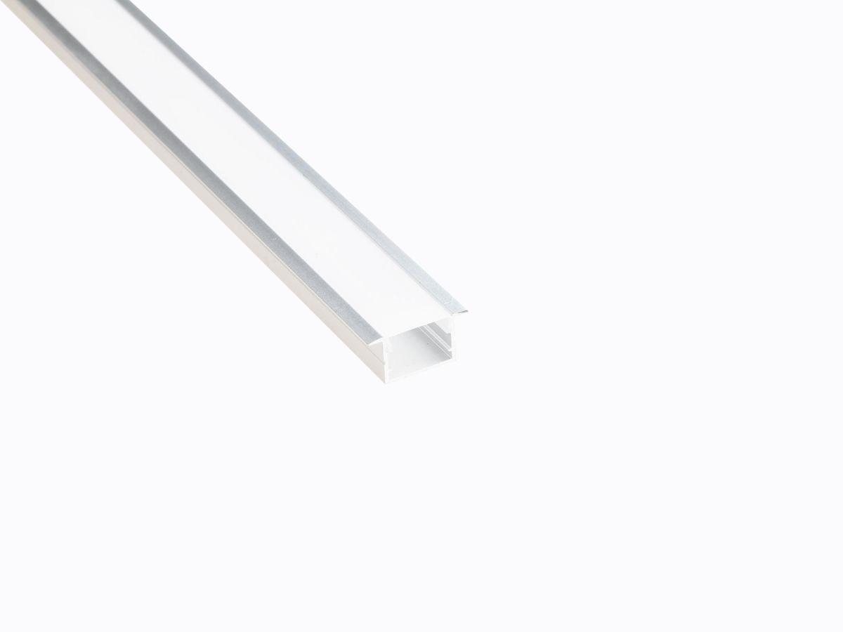 Профиль врезной LEDS POWER СПВ17-2412 алюм. анод-й с матовым рассеивателем 2м 008455 в Санкт-Петербурге