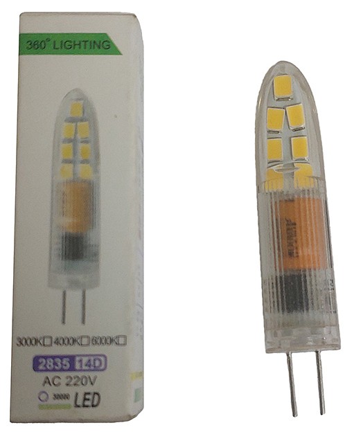 Лампа светодиодная Kink Light G4 2.8-3W (4000K) L07672 в Санкт-Петербурге