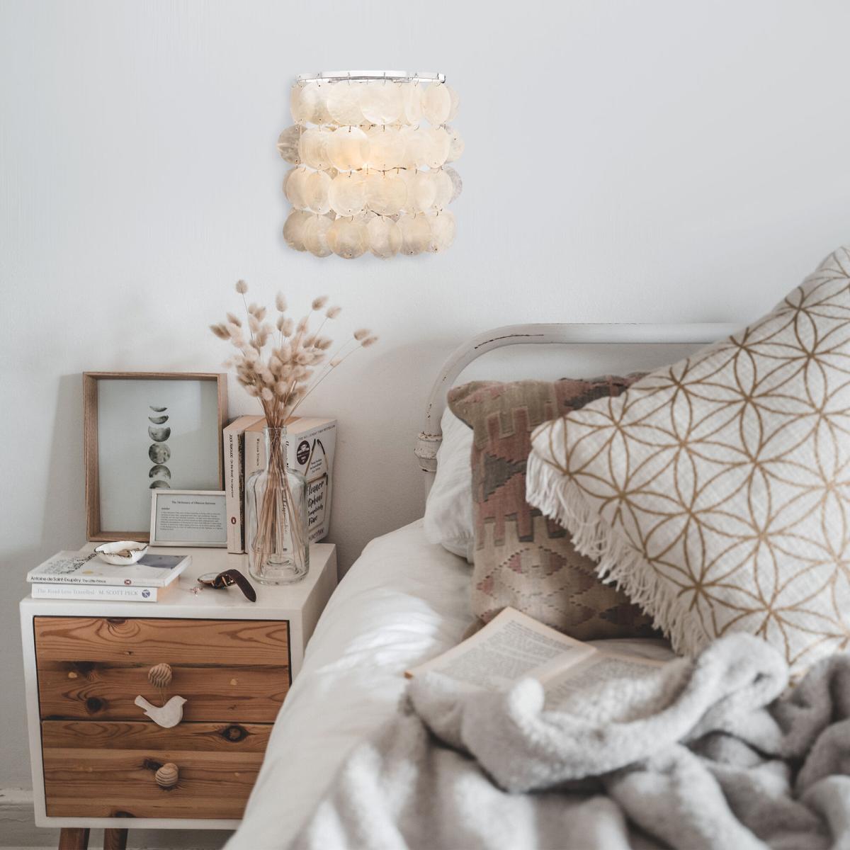 Настенный светильник Eurosvet 60005/1 хром/перламутр в Санкт-Петербурге