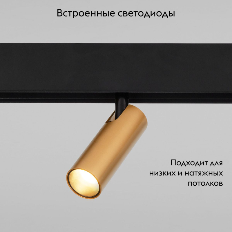 Трековый магнитный светильник Elektrostandard Slim Magnetic 85035/01 4690389193590 a062794 в Санкт-Петербурге