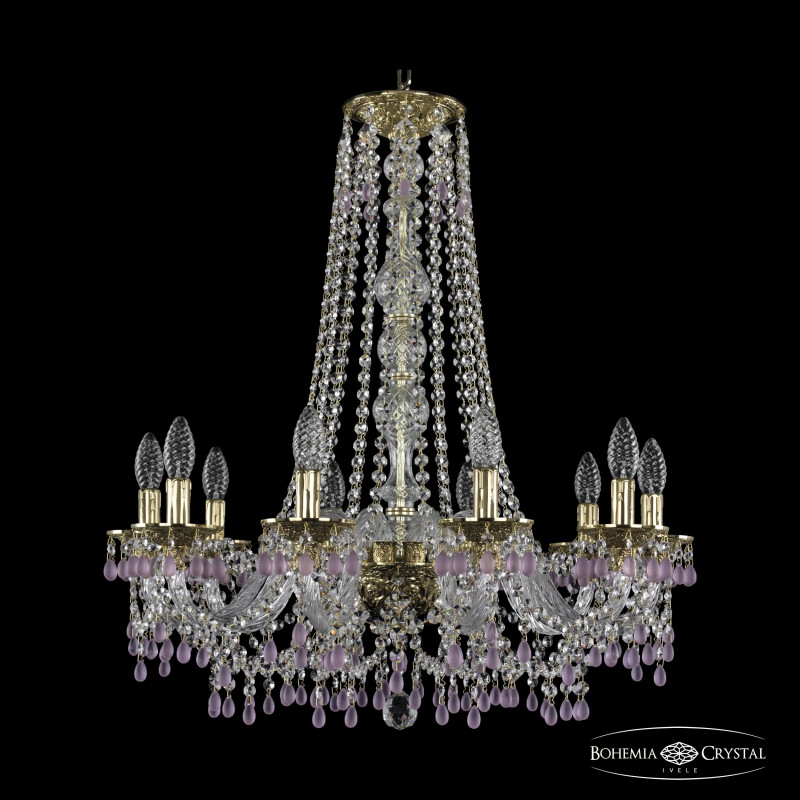 Подвесная люстра Bohemia Ivele Crystal 16110/10/240/h-75 G V7010 в Санкт-Петербурге