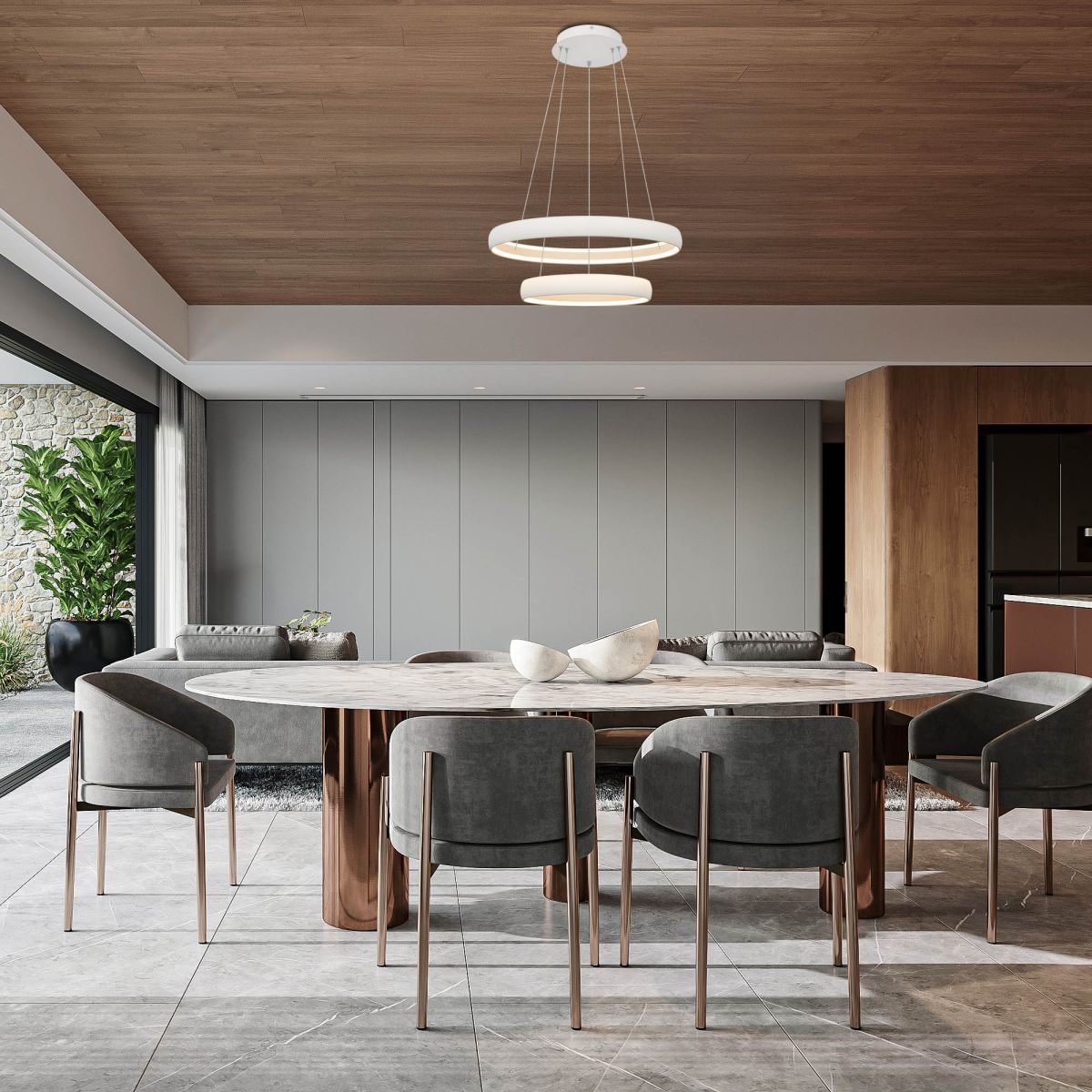 Подвесная люстра Mantra Flats 9429 в #REGION_NAME_DECLINE_PP#