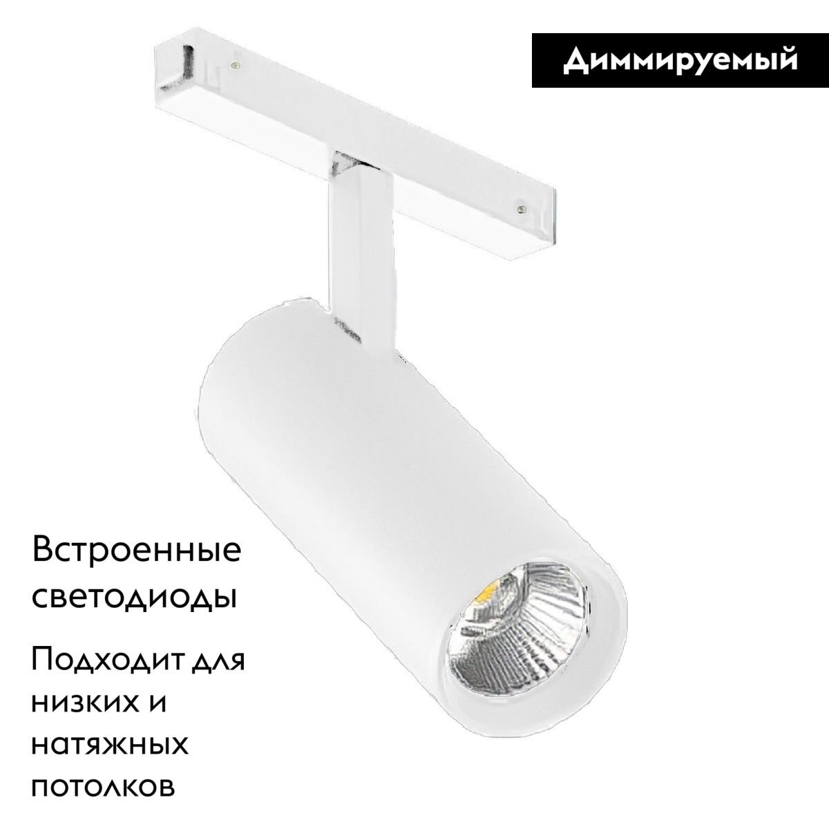 Трековый магнитный светильник Arlight MAG-VIBE-SPOT-R55-18W Day4000-MIX (WH, 24 deg, 48V, DALI) 045006 в Санкт-Петербурге