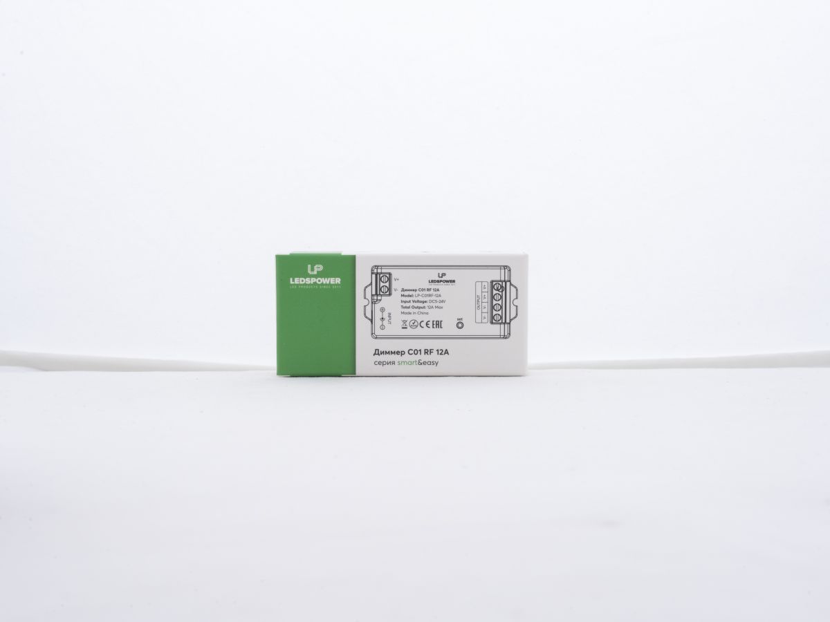 Диммер LEDS POWER C01 RF 12А 006390 в Санкт-Петербурге
