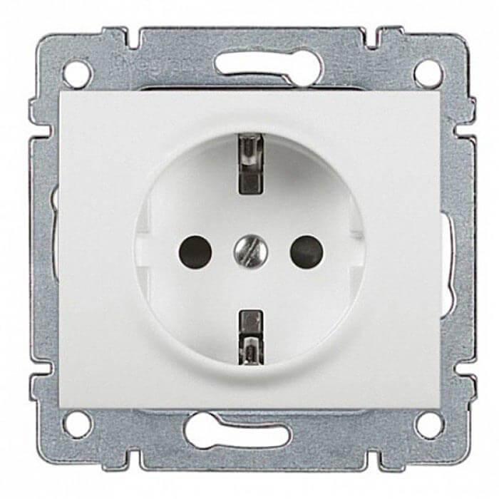 Розетка 2К+3 Legrand Galea Life 16A 250V с/з автоматические клеммы белая 771062 в Санкт-Петербурге