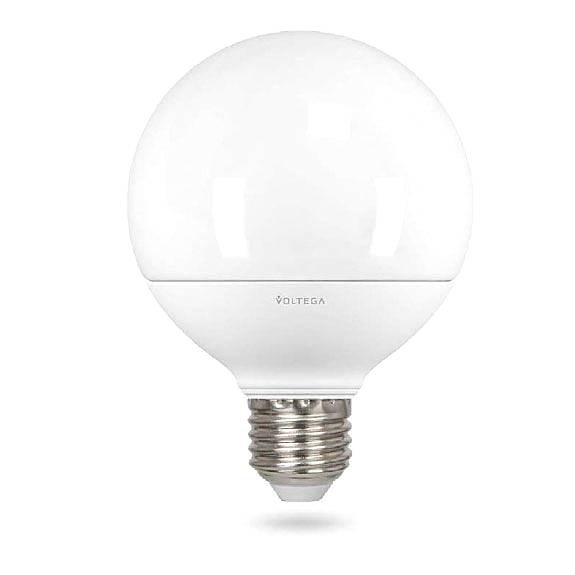 Лампа светодиодная Voltega E27 12W 2800К шар матовый VG2-G2E27warm12W 4871 в Санкт-Петербурге