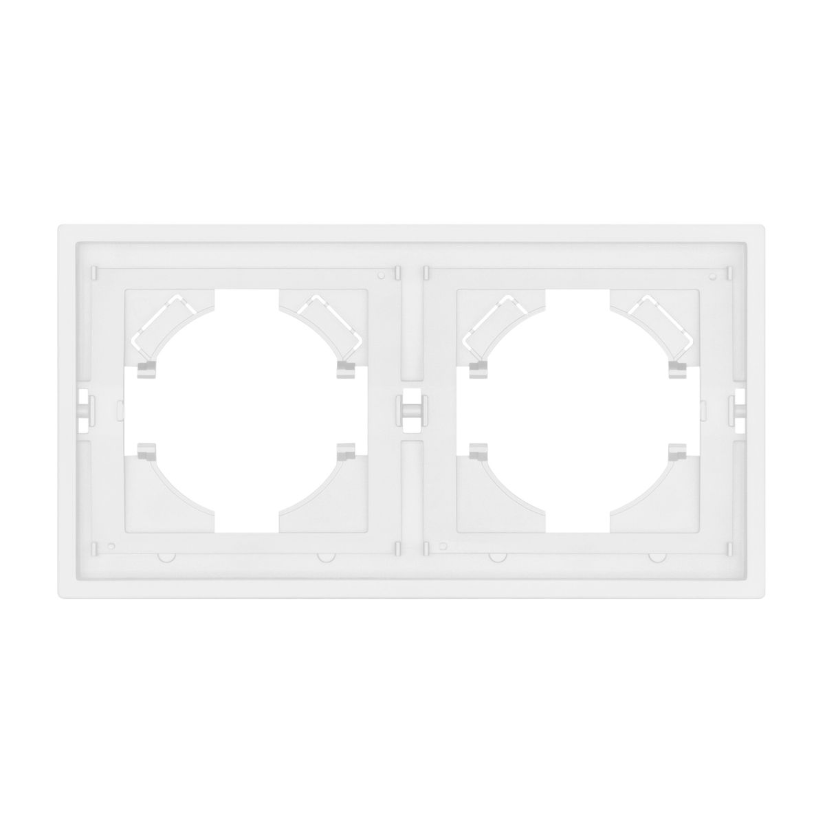Рамка пластиковая на 2 поста Arlight FRM-TENDO-PL-2-WH 053839 в Санкт-Петербурге