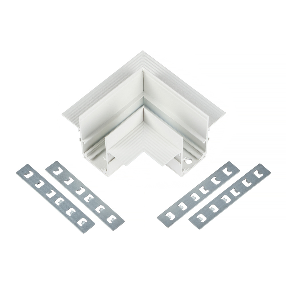 Коннектор угловой для магнитного шинопровода Myfar Accessories for MagLine 23 MT0200-CL-W в Санкт-Петербурге