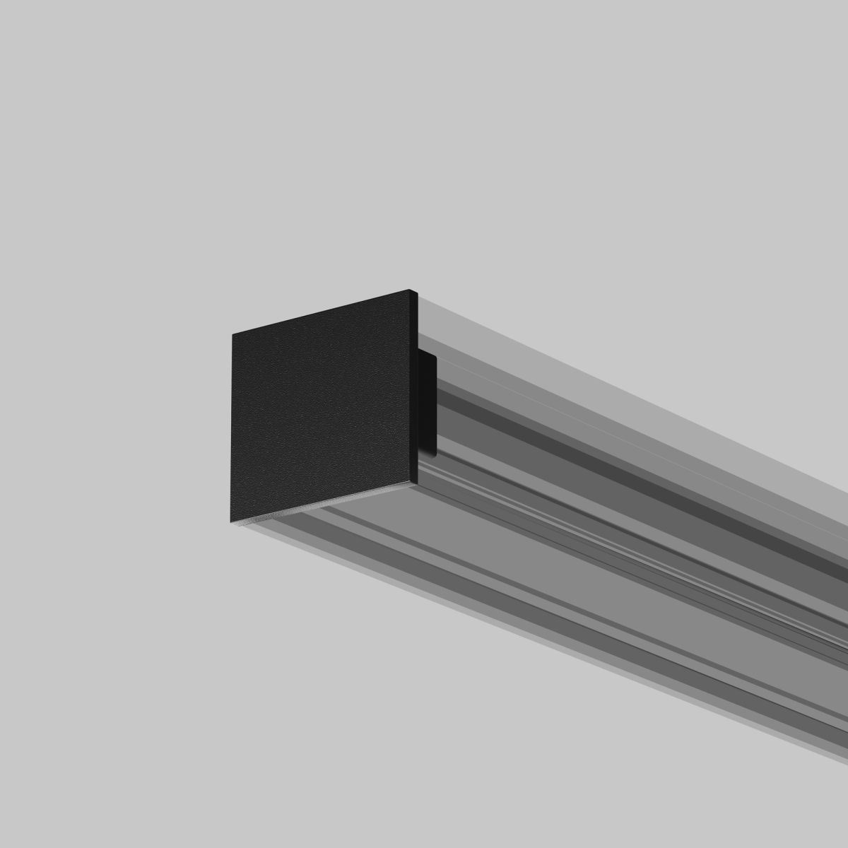 Комплект заглушек для профиля 25×22 2шт Maytoni Led Strip ALM-2522-B-EC 642066 в Санкт-Петербурге