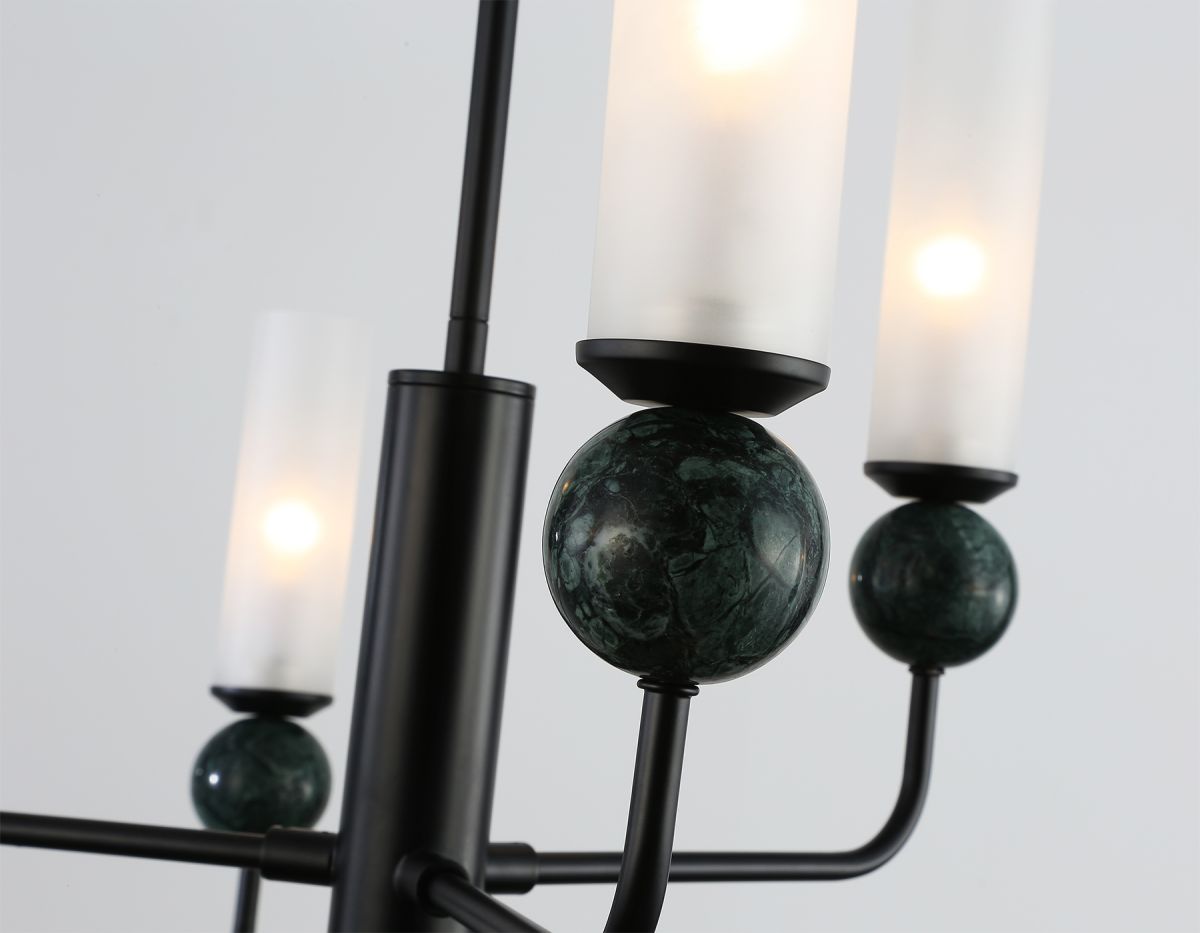 Люстра на штанге Ambrella Light High Light Ceramo Modern LH53274 в #REGION_NAME_DECLINE_PP#