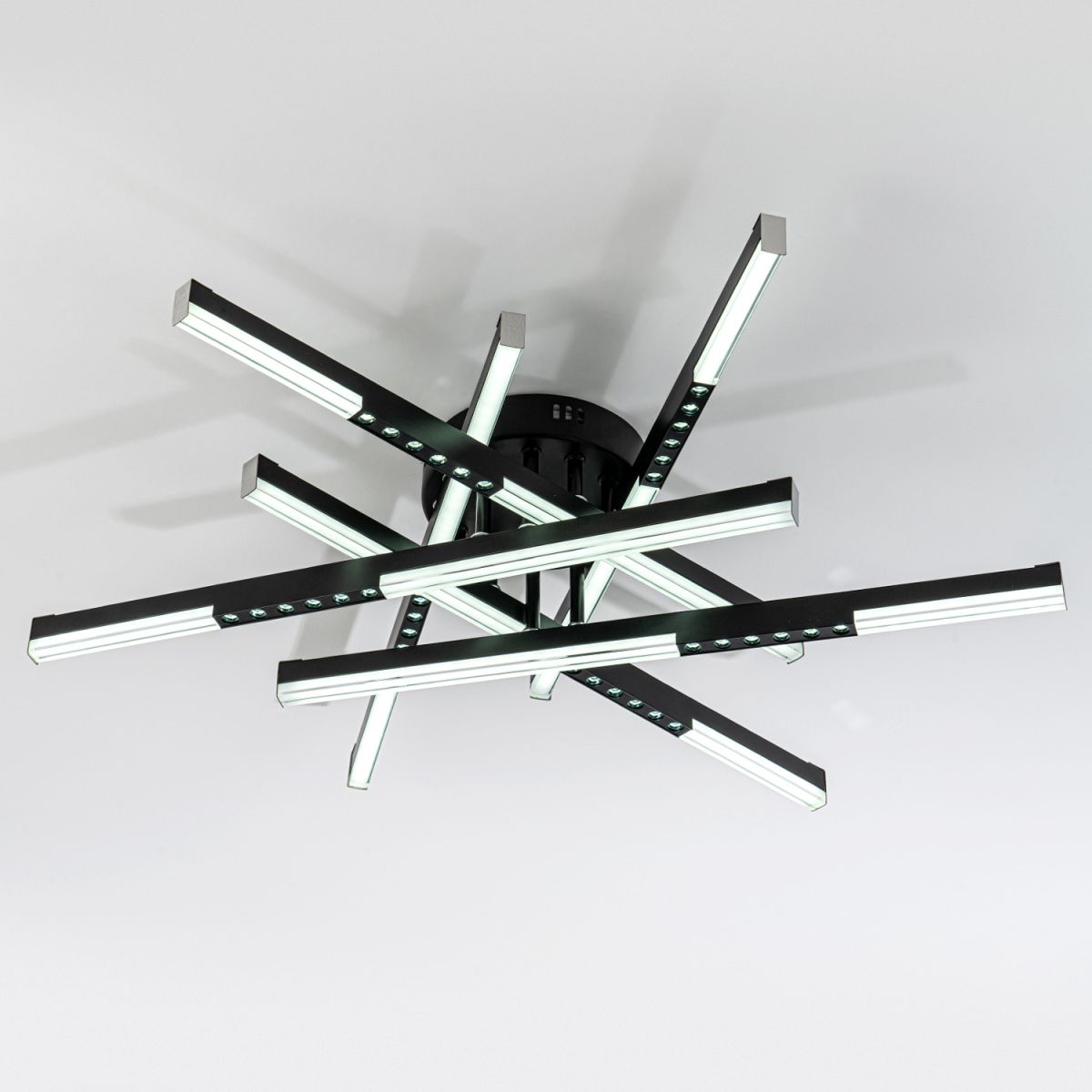 Потолочный светильник LED4U L5116-6 BK в #REGION_NAME_DECLINE_PP#