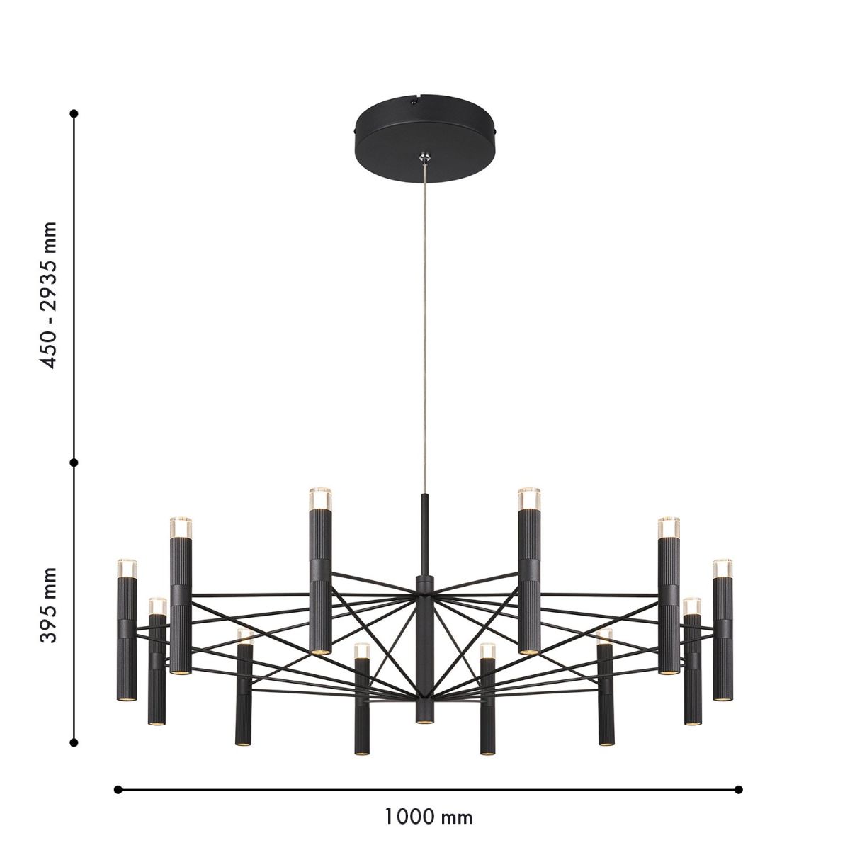 Подвесная люстра Favourite Blick 4758-12P в #REGION_NAME_DECLINE_PP#