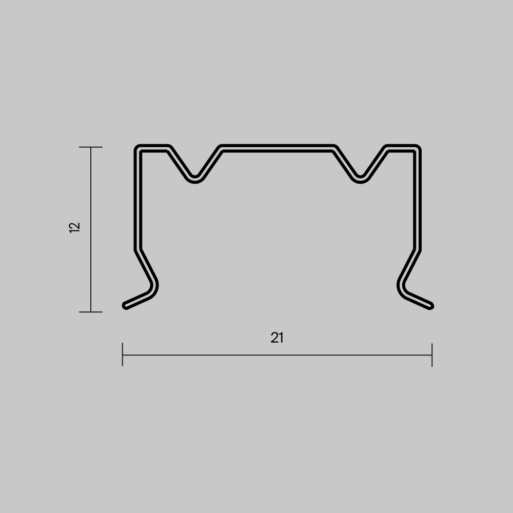 Комплект креплений для профиля 20×20 4шт Maytoni Led Strip ALM-2020B-MT 642078 в Санкт-Петербурге