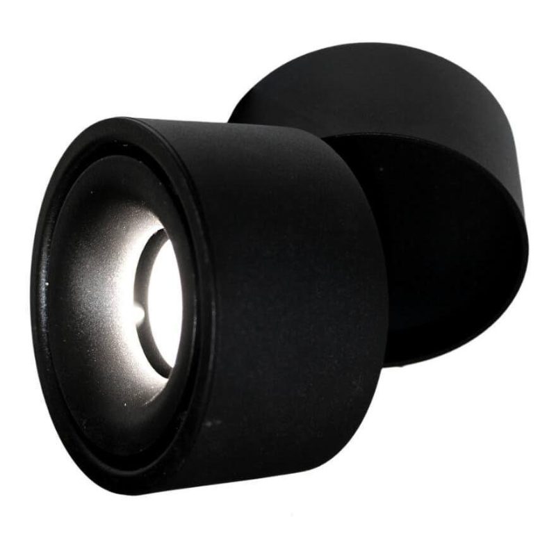 Светодиодный спот Lumina Deco Westos LDC 8056-GYN-12WCOB D80*H100 BK в Санкт-Петербурге