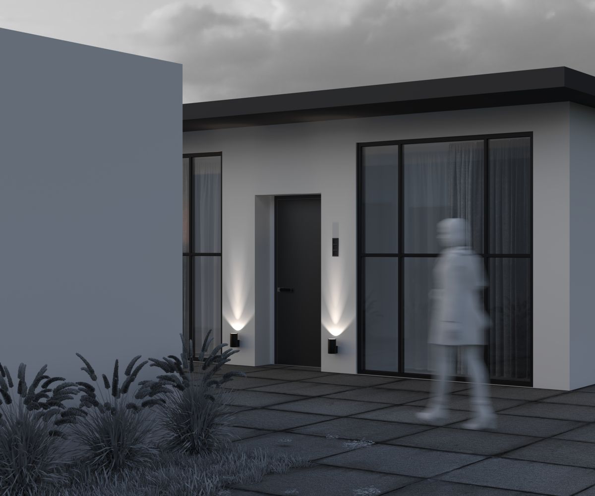 Уличный настенный светильник Maytoni Shim O514WL-L15B3K в Санкт-Петербурге